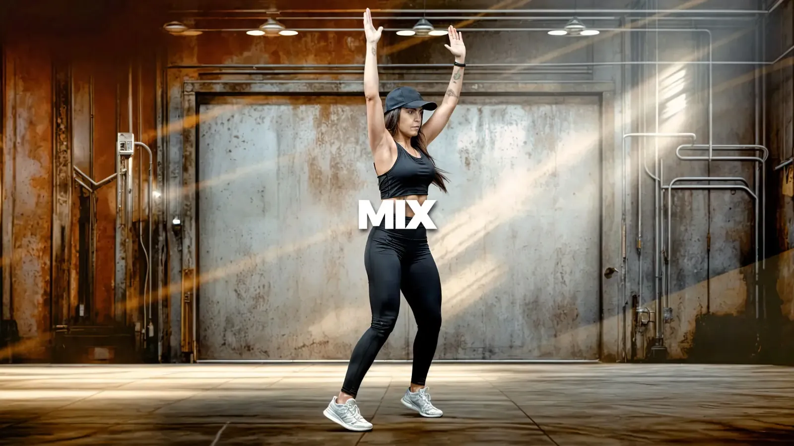 Clase mix de baile y cardio