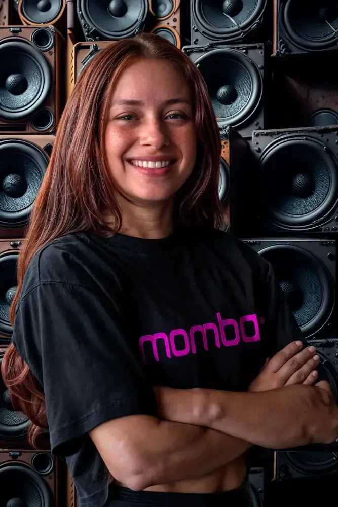 Adriana Mantilla, entrenadora de baile Momba